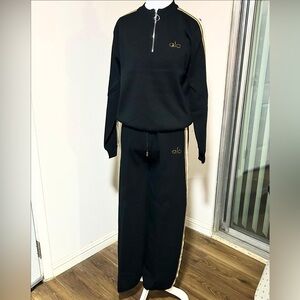 Black and Gold Tracksuit